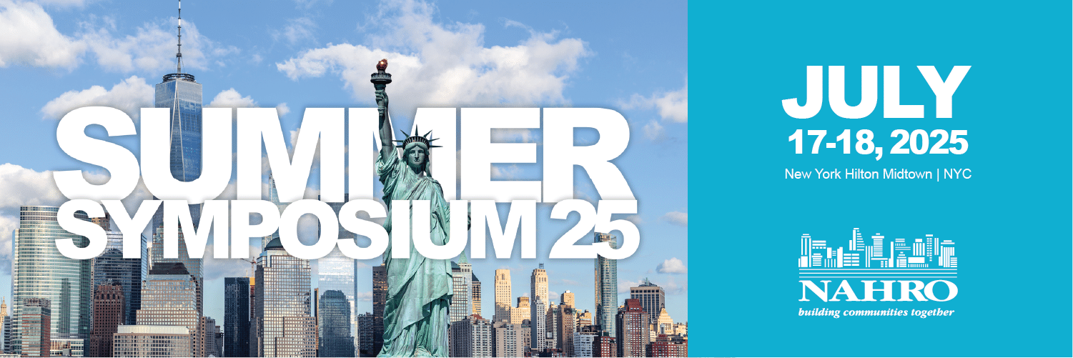 NAHRO Summer Symposium July 17-18, 2025 New York Midtown NYC